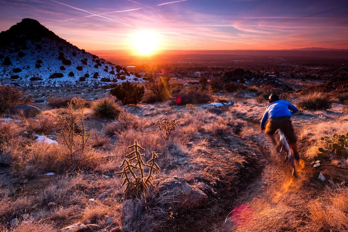 Mountain Biking in the Sandias