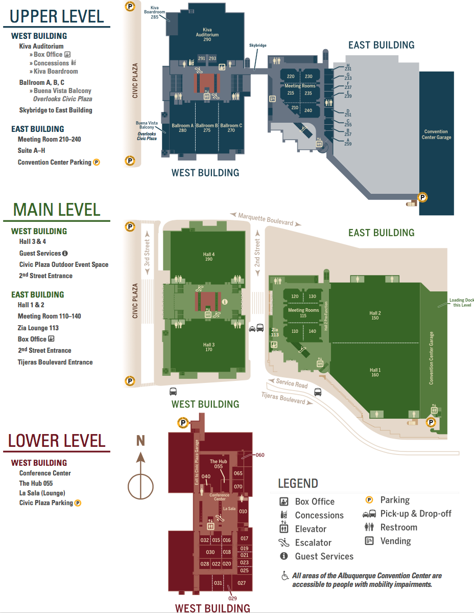 Convention Center Floor Plan
